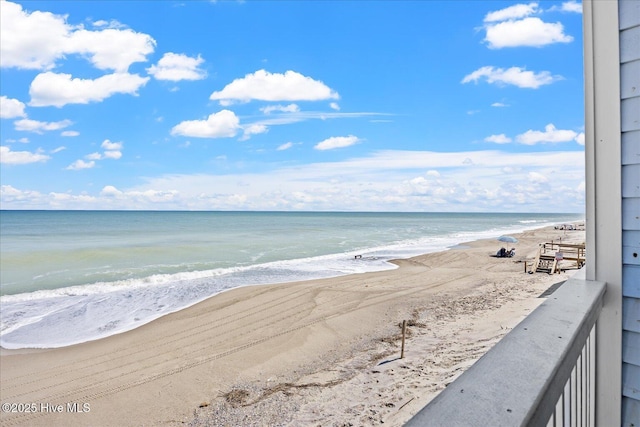 water view with a beach view