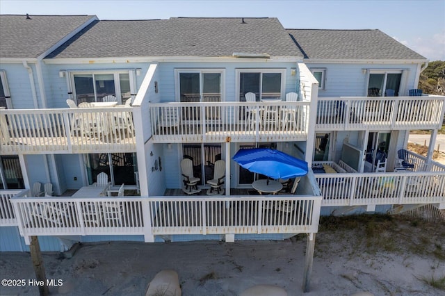 view of rear view of house