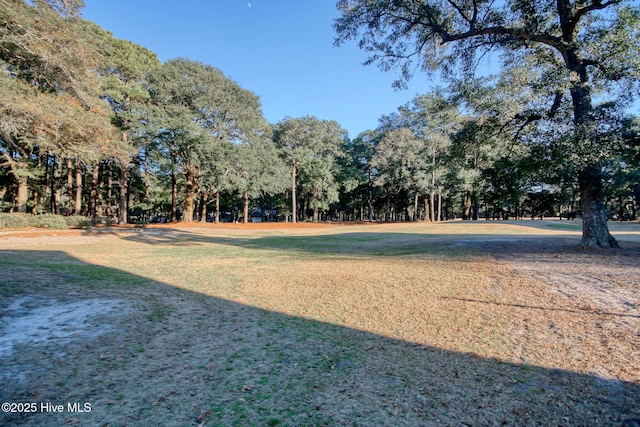 surrounding community featuring a lawn