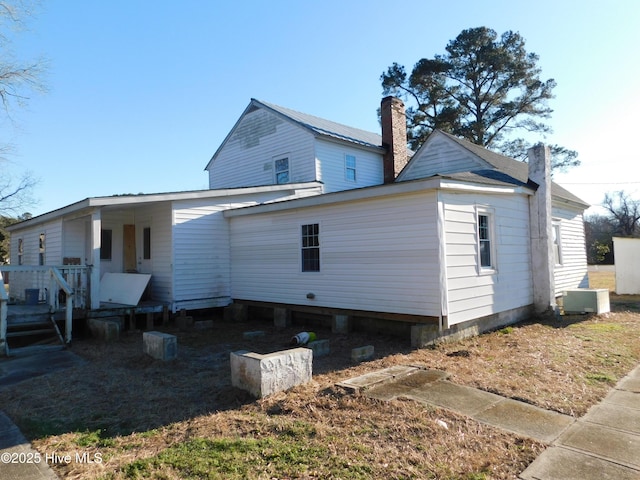 view of side of property