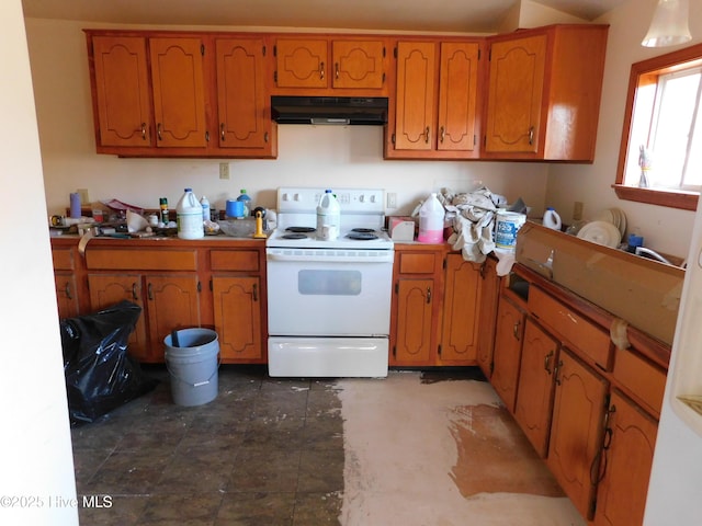 kitchen with electric stove