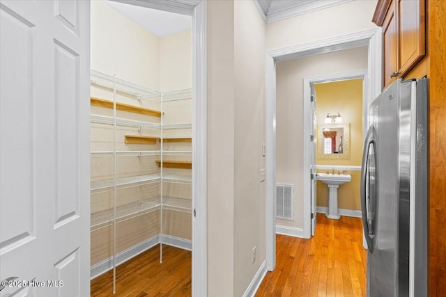 pantry with sink