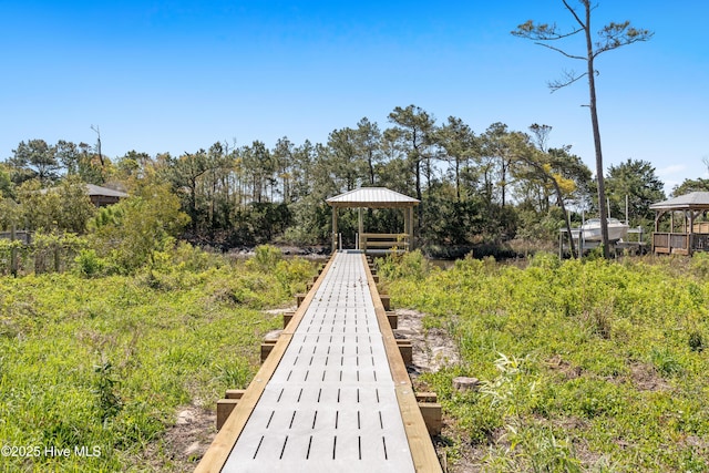 118 SE 9th St, Oak Island, NC 28465 - view of community with a gazebo