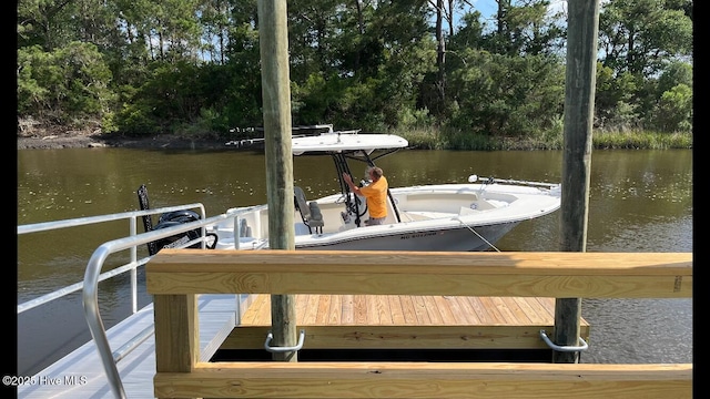 118 SE 9th St, Oak Island, NC 28465 - dock with a water view