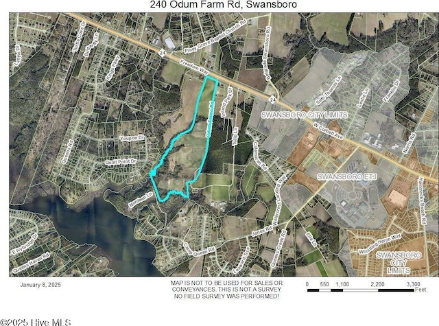 240 Odum Farms Rd, Swansboro NC, 28584 land for sale