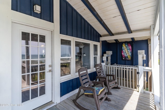 5113 W Beach Dr, Oak Island, NC 28465 - view of deck