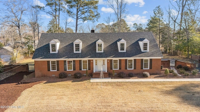 view of cape cod-style house