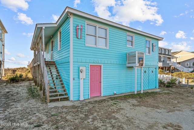 view of rear view of property