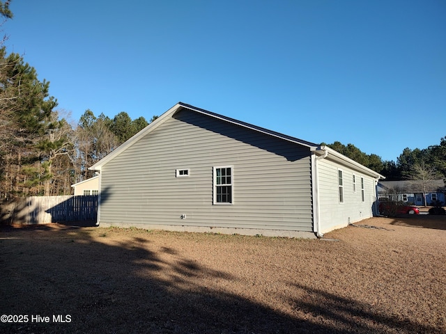 view of property exterior