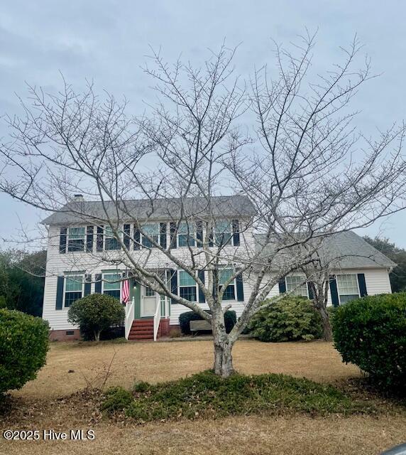 view of colonial-style house