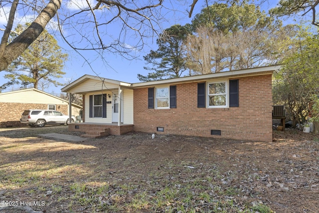 view of front of house with a porch