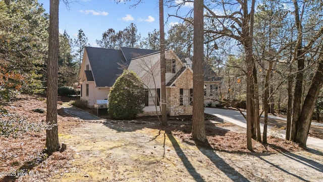 view of property exterior