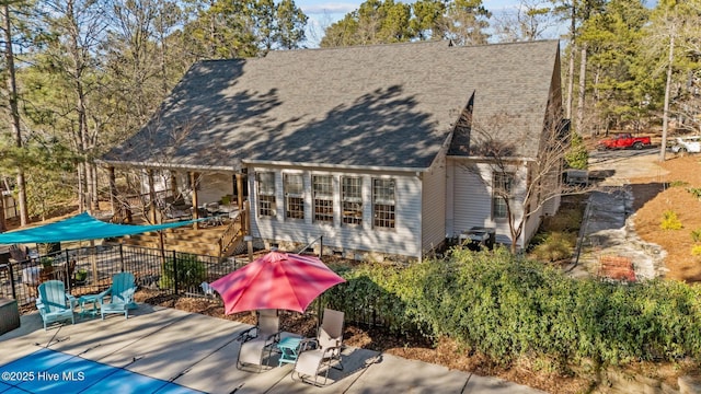 exterior space featuring a patio