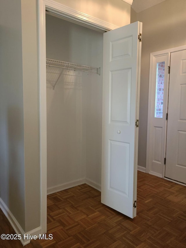 view of closet