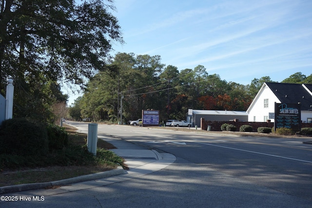 view of road