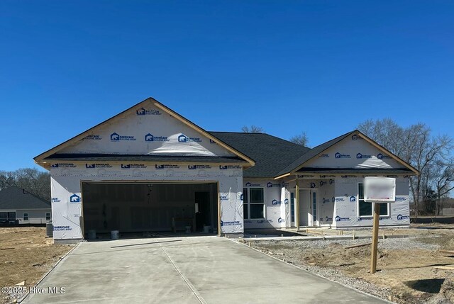 view of property in mid-construction