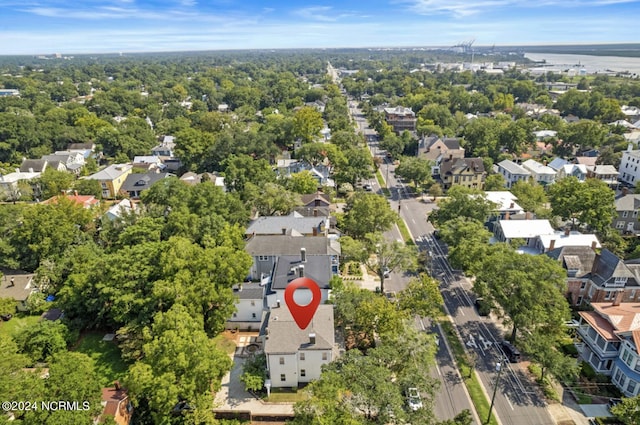 birds eye view of property featuring a residential view