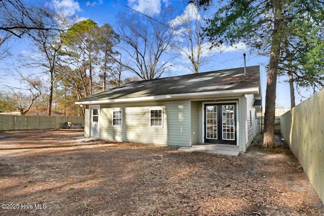 view of rear view of house