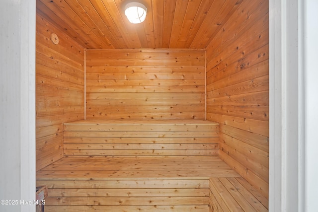 552 Glenmora Ave SW, Supply, NC 28462 - sauna with wooden walls and wooden ceiling