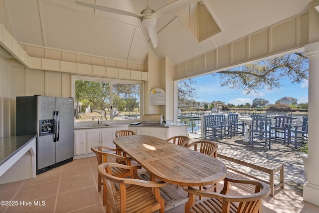 552 Glenmora Ave SW, Supply, NC 28462 - view of patio / terrace featuring outdoor dining space, area for grilling, and a sink