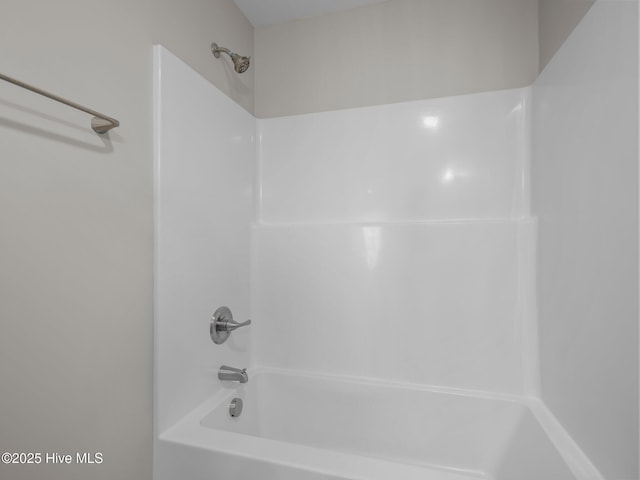 full bathroom featuring shower / washtub combination