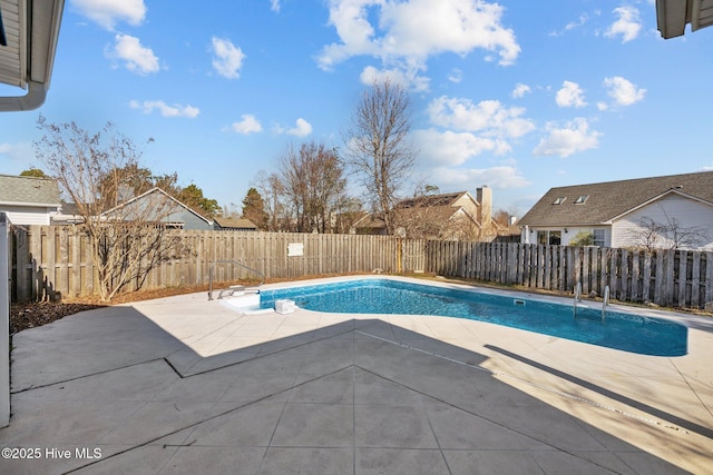 2214 Splitbrook Ct, Wilmington, NC 28411 - view of swimming pool featuring a patio and a fenced backyard
