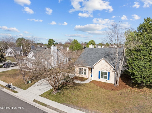 2214 Splitbrook Ct, Wilmington, NC 28411 - view of front of property with a front yard