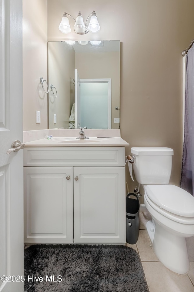 220 Everett Yopp Dr, Sneads Ferry, NC 28460 - full bath with tile patterned floors and vanity