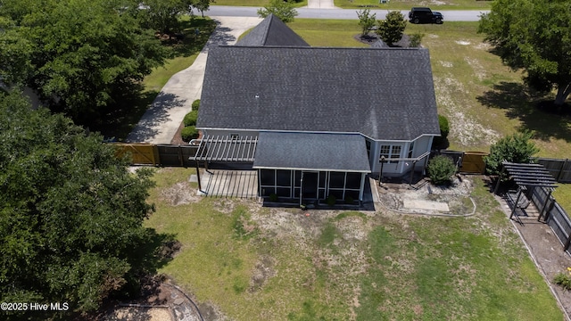 220 Everett Yopp Dr, Sneads Ferry, NC 28460 - aerial view of property and surrounding area