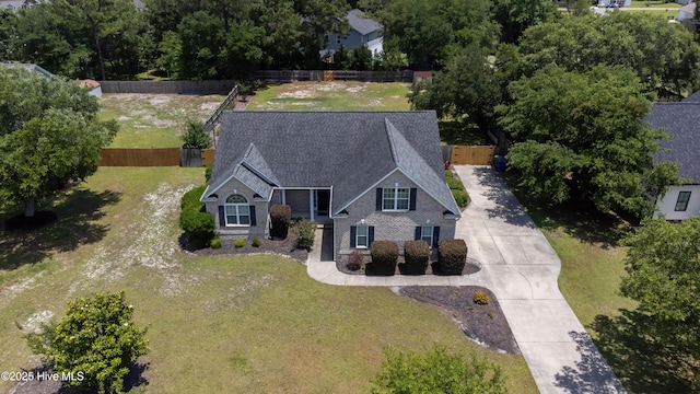 220 Everett Yopp Dr, Sneads Ferry, NC 28460 - view from above of property