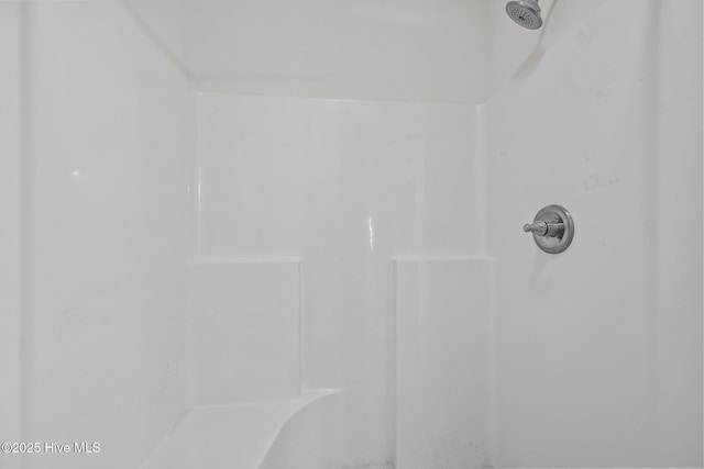 details featuring walk in shower