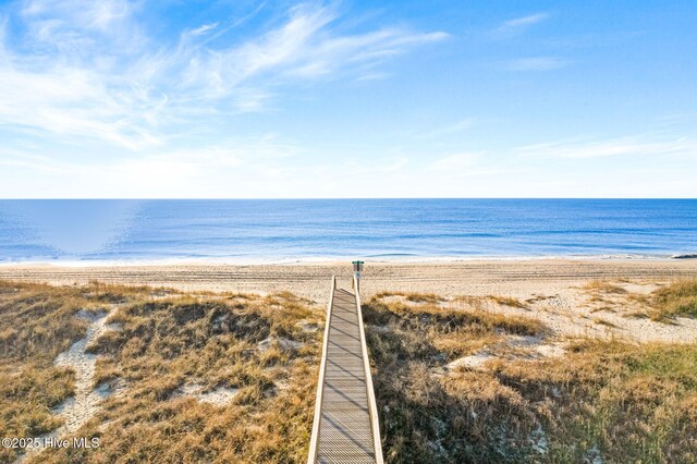 27 Newport St, Ocean Isle Beach, NC 28469 - water view featuring nearby beach