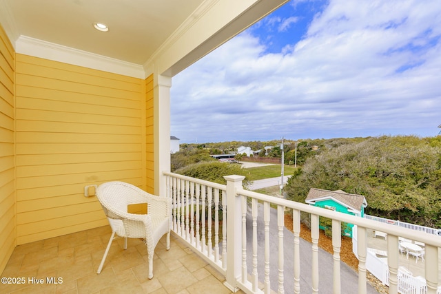 116 Salter Path Rd Unit 102Seabrook, Pine Knoll Shores, NC 28512 - view of balcony