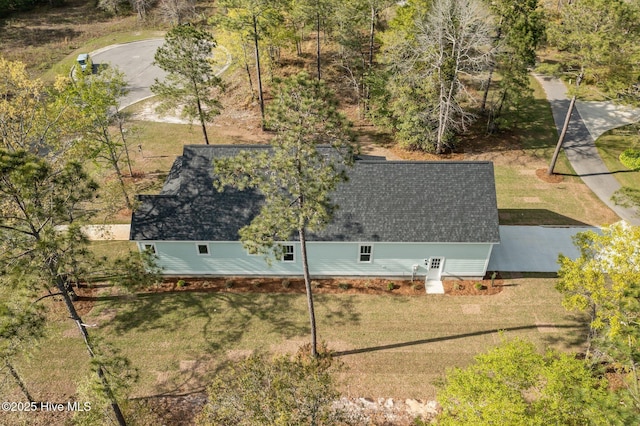 drone / aerial view