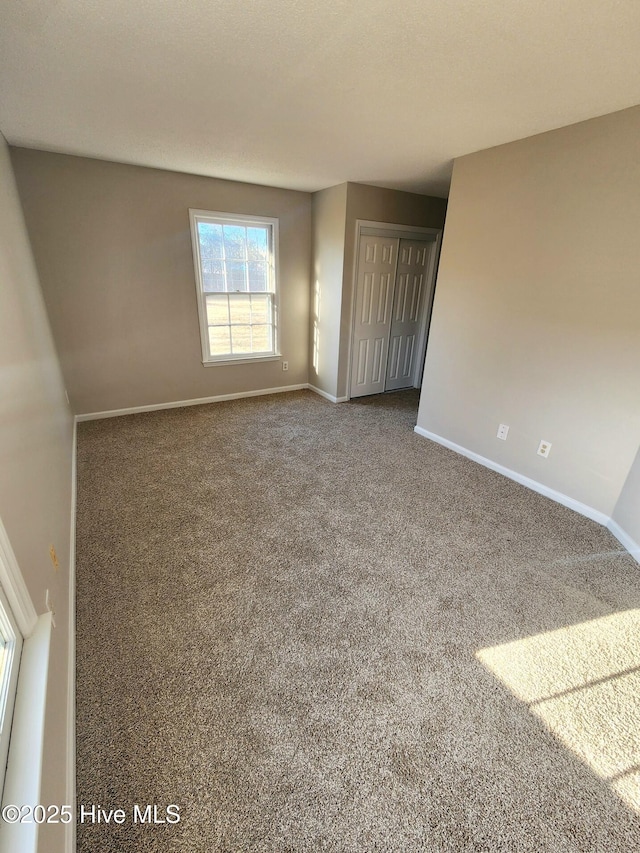 spare room with carpet flooring