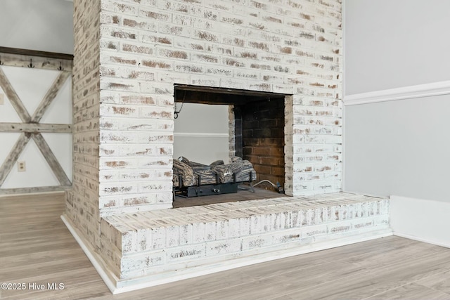 room details featuring wood-type flooring