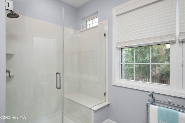 full bath featuring a stall shower