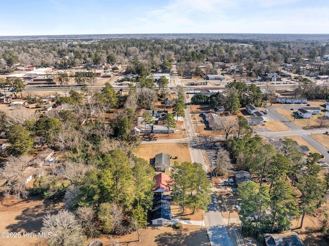 aerial view