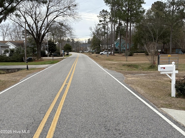 view of road