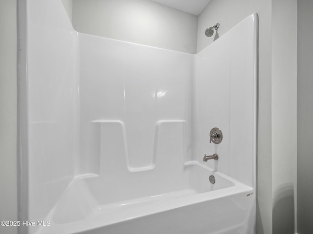 bathroom featuring bathing tub / shower combination