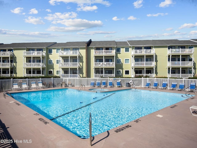 view of pool