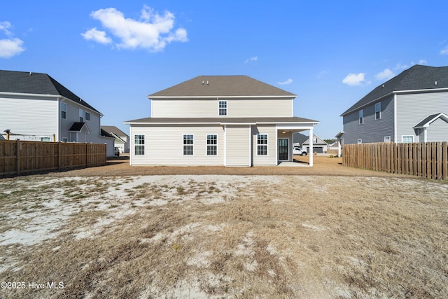 view of back of house