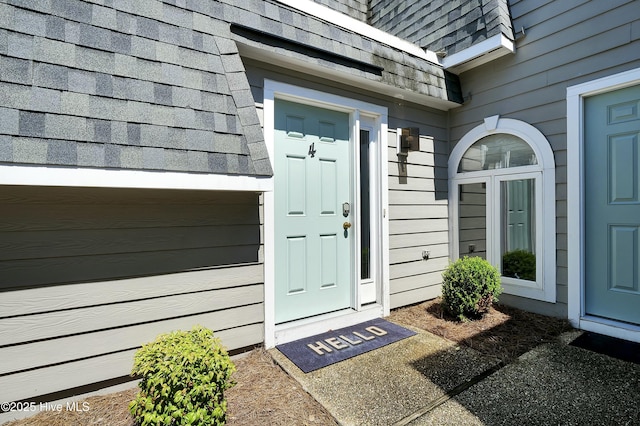 view of property entrance