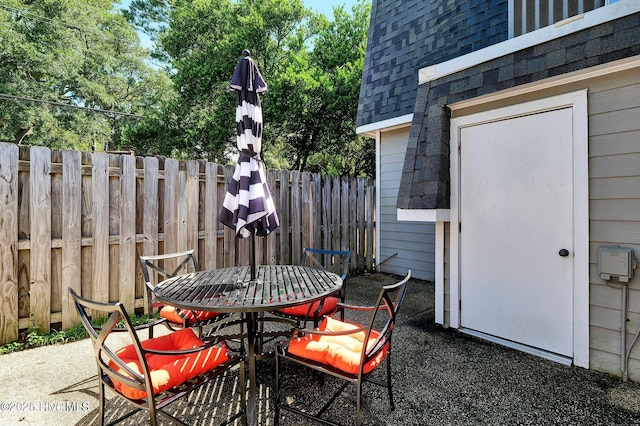 view of patio / terrace