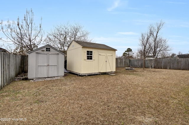 view of outdoor structure