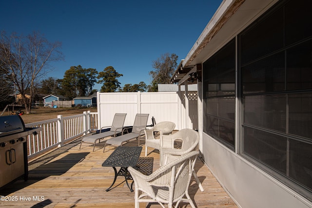 view of deck