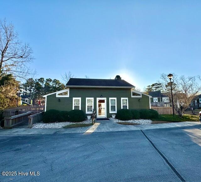 view of bungalow-style home