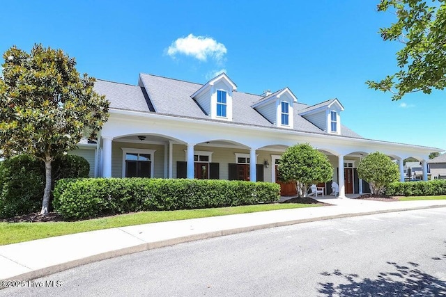 view of cape cod house