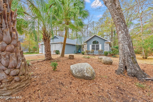 view of ranch-style home