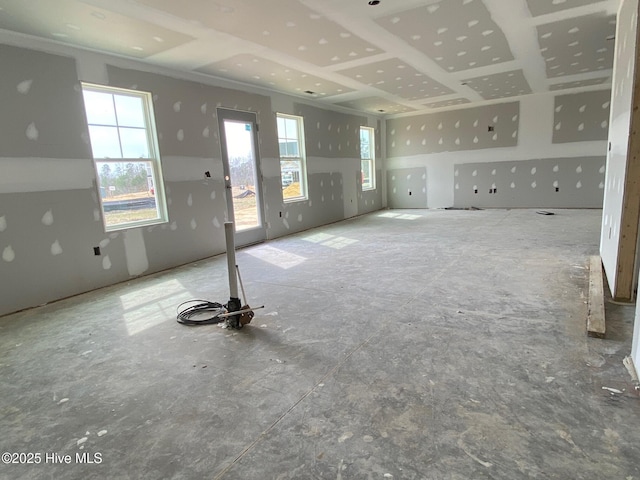 view of unfurnished living room